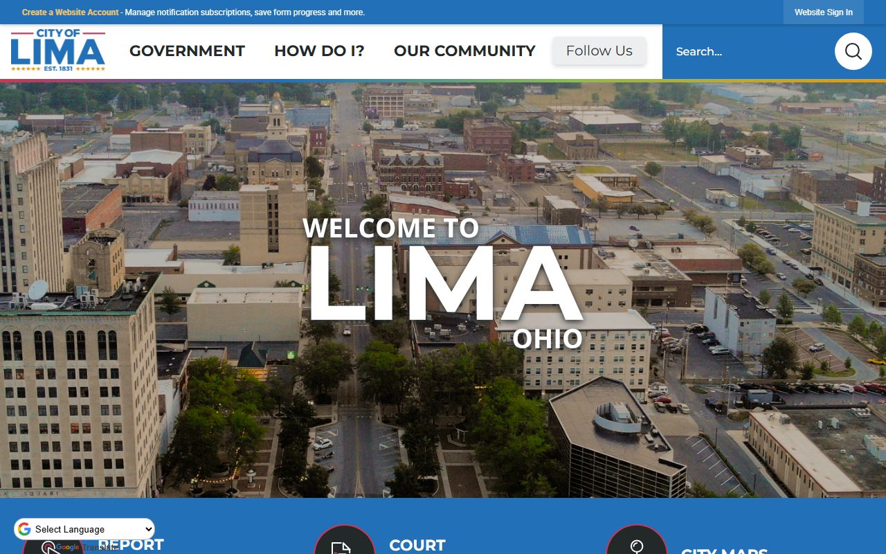 Lima city portal for 24 hour booking records
