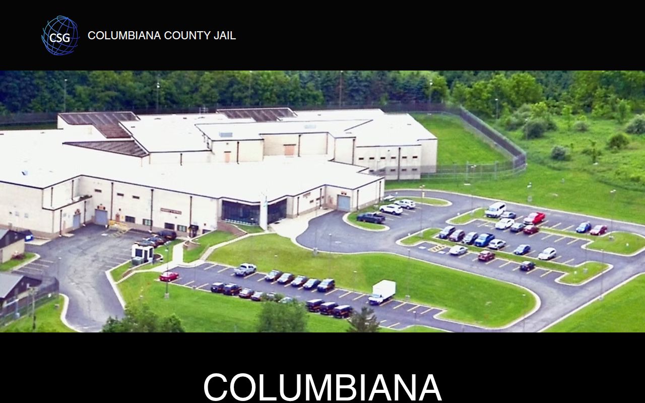 Columbiana County 24 hour booking jail website