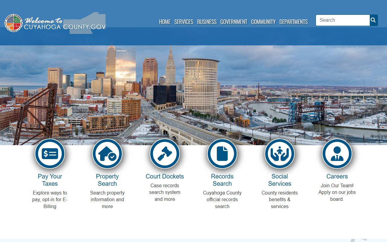 Cuyahoga County 24 hour booking corrections page