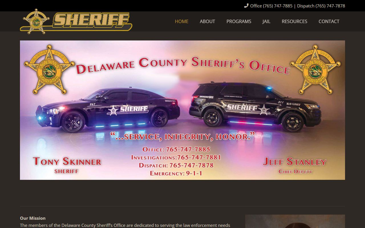 Delaware County 24 hour booking sheriff portal
