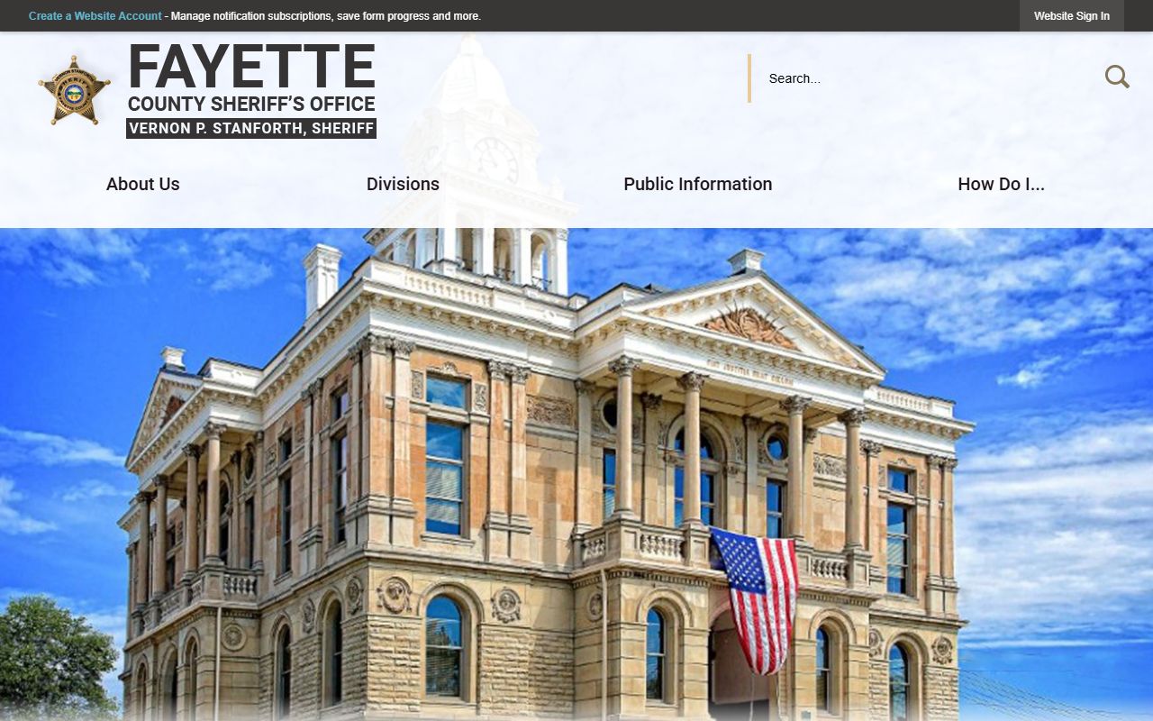Fayette County 24 hour booking sheriff portal