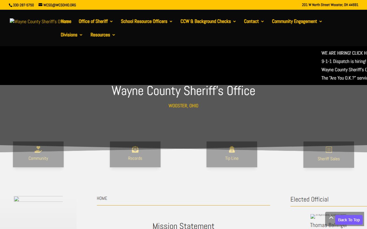 Wayne County 24 hour booking sheriff portal