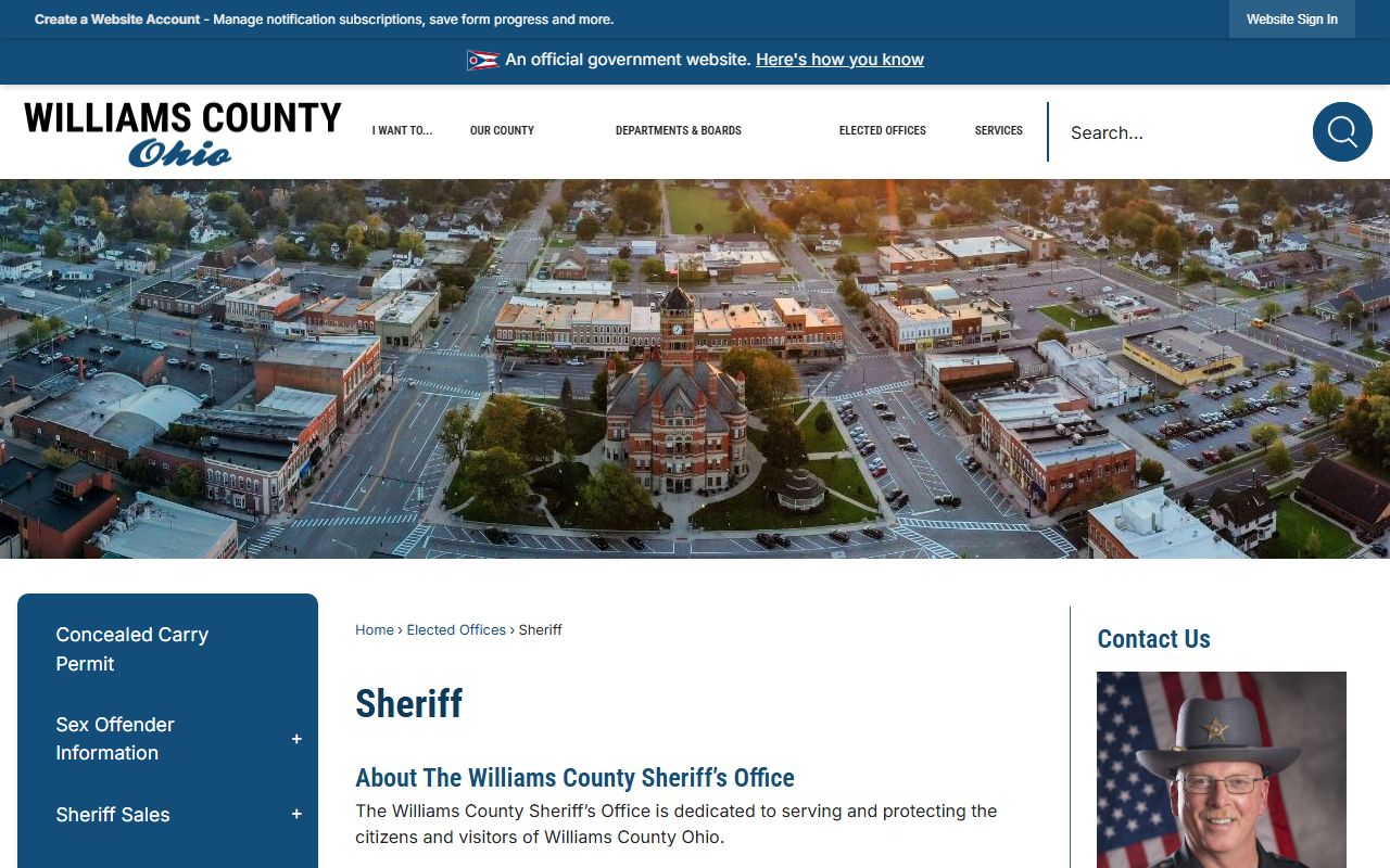 Williams County 24 hour booking sheriff portal
